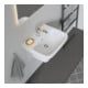 Duravit Waschtisch DuraStyle 55x44cm, we, m HL, ÜL, Hahnlochbank-4