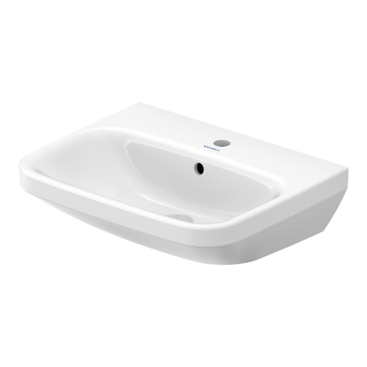 Duravit Waschtisch DuraStyle 55x44cm, we, m HL, ÜL, Hahnlochbank