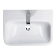 Duravit Waschtisch DuraStyle 60x44cm, we, m HL, ÜL, Hahnlochbank-2