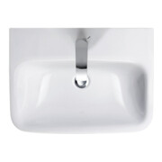 Duravit Waschtisch DuraStyle 60x44cm, we WG, m HL, ÜL, Hahnlochbank