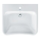 Duravit Waschtisch DuraStyle Vital 65x57cm, m HL, ÜL, HLB, barrieref., weiß-1