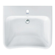 Duravit Waschtisch DuraStyle Vital 65x57cm, m HL, ÜL, HLB, barrieref., weiß