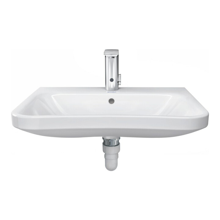 Duravit Waschtisch DuraStyle Vital 65x57cm, m HL, ÜL, HLB, barrieref., weiß