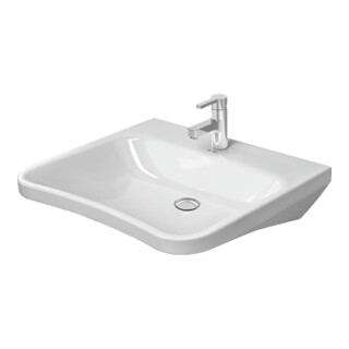 Duravit Waschtisch DuraStyle Vital Med 65x57 cm, sans trop-plein, avec HLB, BF, sans HL, blanc