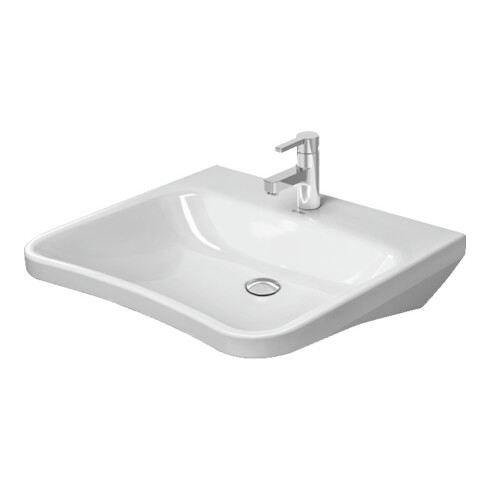 Duravit Waschtisch DuraStyle Vital Med 65x57 cm, sans trop-plein, avec HLB, BF, sans HL, blanc