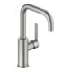 Duravit Waschtisch-Einhebelmischer Fresh u. -Flow Balcoon o. Zugstg. Abl.garn, Edelstahl gebürstet-1