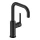 Duravit Waschtisch-Einhebelmischer Fresh u. -Flow Balcoon o. Zugstg. Ablaufgarnitur, schwarz matt-1