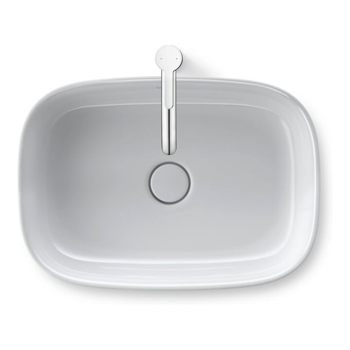 Duravit Waschtisch-Einhebelmischer L C.1 Ausl. 136mm, m Zugst.-Ablaufgarn., chrom