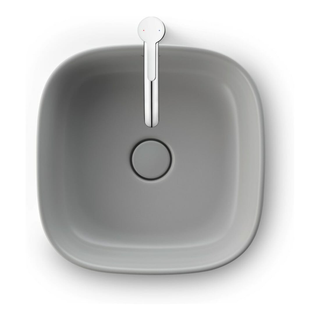 Duravit Waschtisch-Einhebelmischer L C.1 Ausl. 136mm, m Zugst.-Ablaufgarn., chrom