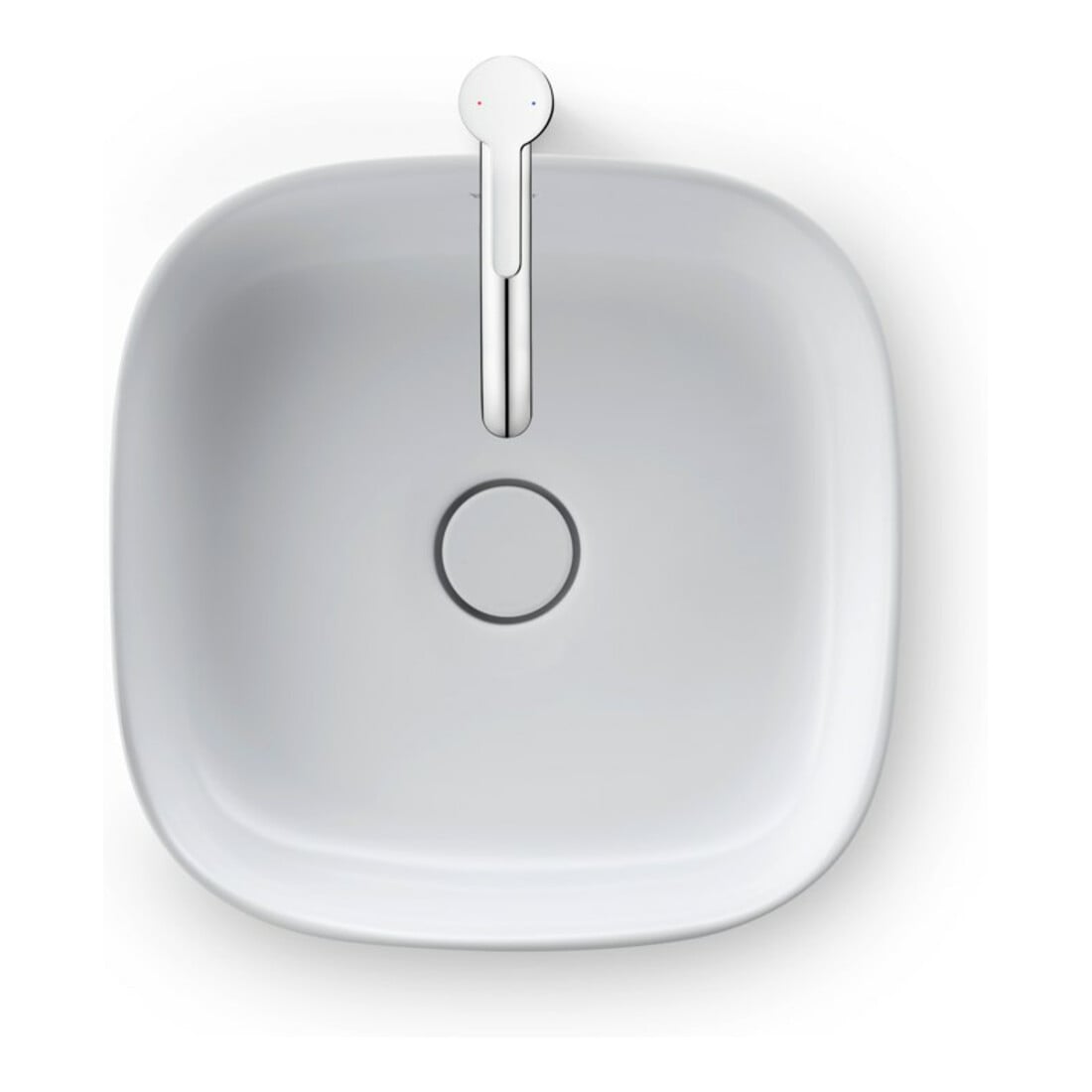 Duravit Waschtisch-Einhebelmischer L C.1 Ausl. 136mm, m Zugst.-Ablaufgarn., chrom