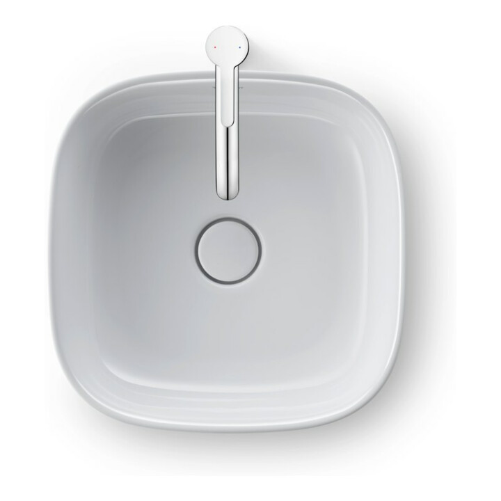 Duravit Waschtisch-Einhebelmischer L C.1 Ausl. 136mm, m Zugst.-Ablaufgarn., chrom