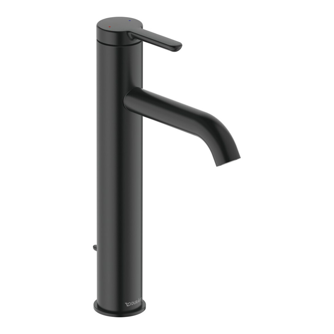 Duravit Waschtisch-Einhebelmischer L C.1 Ausl. 136mm, m Zugst.-Ablaufgarn., sw ma