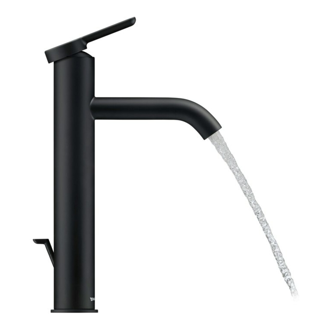 Duravit Waschtisch-Einhebelmischer L C.1 Ausl. 136mm, m Zugst.-Ablaufgarn., sw ma