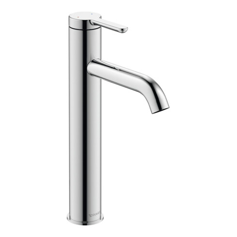 Duravit Waschtisch-Einhebelmischer L C.1 Ausl. 136mm, o. Zugst.-Ablaufgarn., chr