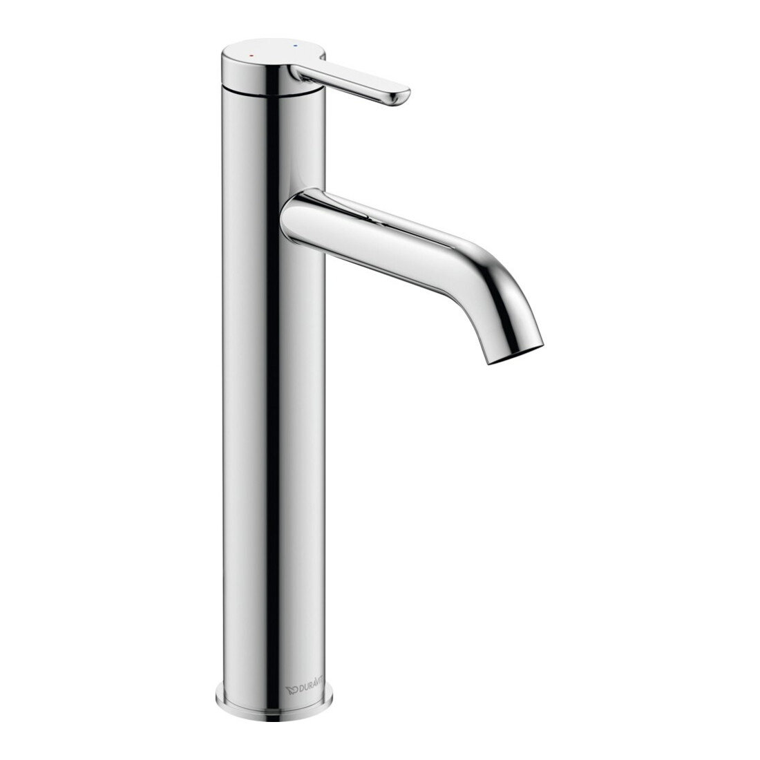 Duravit Waschtisch-Einhebelmischer L C.1 Ausl. 136mm, o. Zugst.-Ablaufgarn., chr