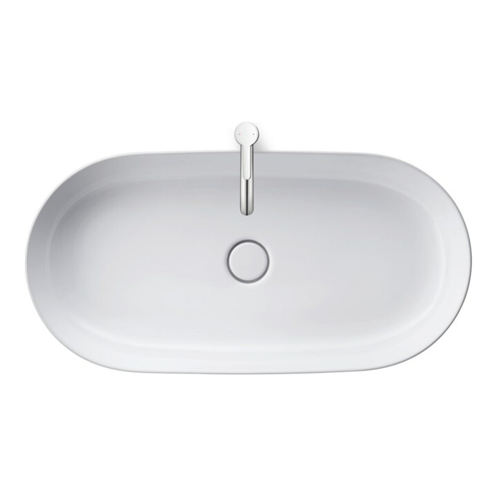 Duravit Waschtisch-Einhebelmischer L C.1 Ausl. 136mm, o. Zugst.-Ablaufgarn., chr