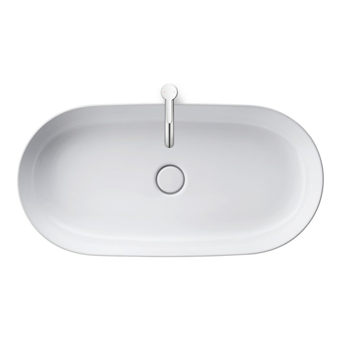 Duravit Waschtisch-Einhebelmischer L C.1 Ausl. 136mm, o. Zugst.-Ablaufgarn., chr