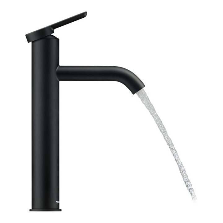 Duravit Waschtisch-Einhebelmischer L C.1 Ausl 136mm, o. Zugst.-Ablaufgarn., sw ma