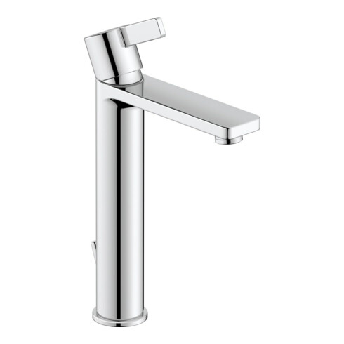 Duravit Waschtisch-Einhebelmischer L D-Neo m Zugst.-Ablaufgarn., Ausl. 139mm, chrom