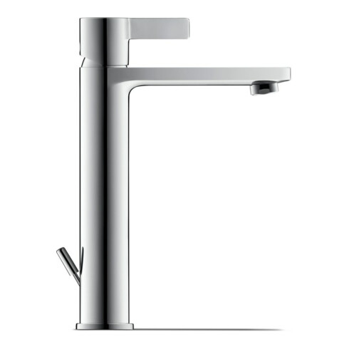 Duravit Waschtisch-Einhebelmischer L D-Neo m Zugst.-Ablaufgarn., Ausl. 139mm, chrom