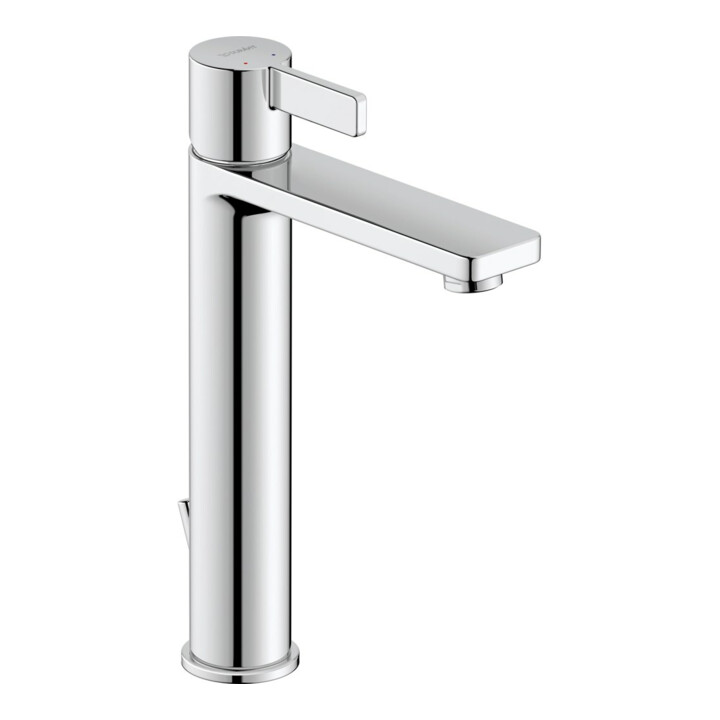 Duravit Waschtisch-Einhebelmischer L D-Neo m Zugst.-Ablaufgarn., Ausl. 139mm, chrom
