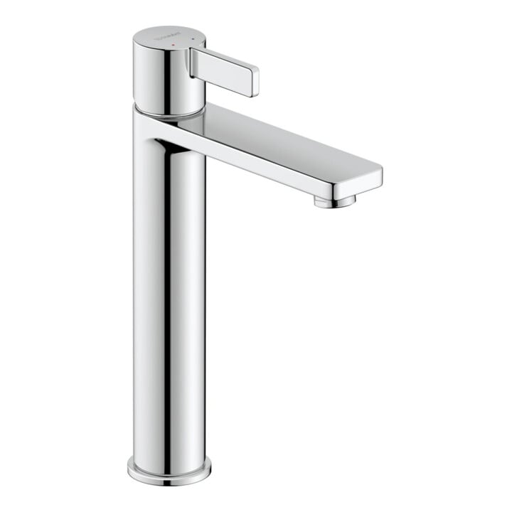 Duravit Waschtisch-Einhebelmischer L D-Neo o. Zugst.-Ablaufgarn., Ausl. 139mm, chr