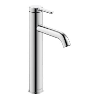 Duravit Waschtisch-Einhebelmischer L FreshStart + -Flow C.1 Ausl. 136mm, o. Zugst.Abl.Gar., chrom
