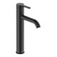 Duravit Waschtisch-Einhebelmischer L FreshStart + -Flow C.1 Ausl. 136mm, o. Zugst.Abl.Gar., sw matt-1