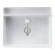Duravit Waschtisch-Einhebelmischer L White Tulip o. Zugst.-Ablaufgarn., Ausl. 140mm, chr-5