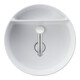 Duravit Waschtisch-Einhebelmischer L White Tulip o. Zugst.-Ablaufgarn., Ausl. 140mm, chr