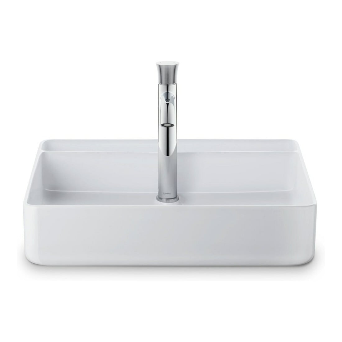 Duravit Waschtisch-Einhebelmischer L White Tulip o. Zugst.-Ablaufgarn., Ausl. 140mm, chr