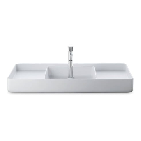 Duravit Waschtisch-Einhebelmischer L White Tulip o. Zugst.-Ablaufgarn., Ausl. 140mm, chr