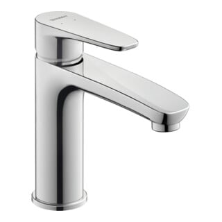 Duravit Waschtisch-Einhebelmischer M B.1 o. Zugst.-Ablaufgarn., Ausl. 139mm, chr