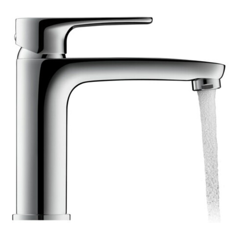 Duravit Waschtisch-Einhebelmischer M B.1 o. Zugst.-Ablaufgarn., Ausl. 139mm, chr