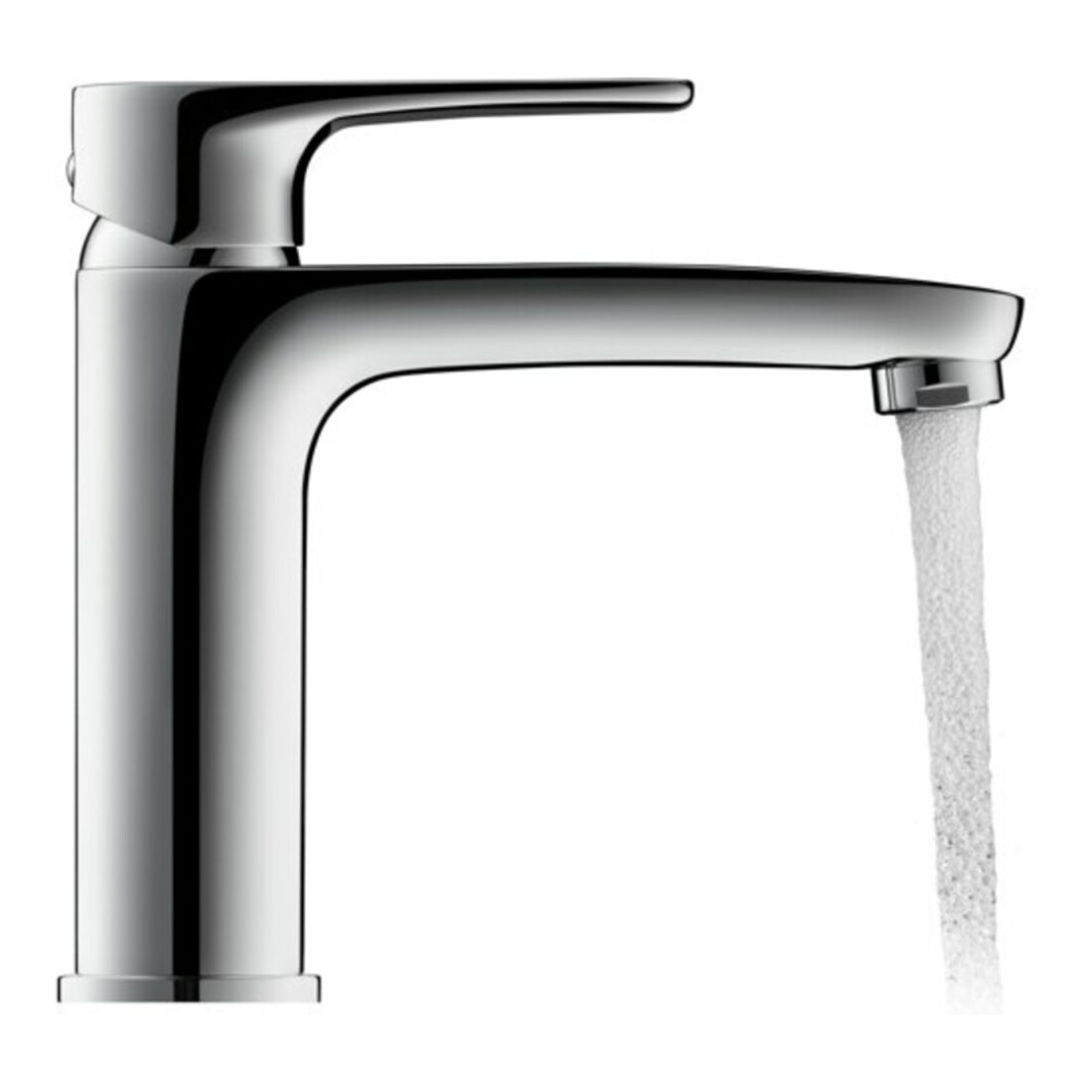 Duravit Waschtisch-Einhebelmischer M B.1 o. Zugst.-Ablaufgarn., Ausl. 139mm, chr