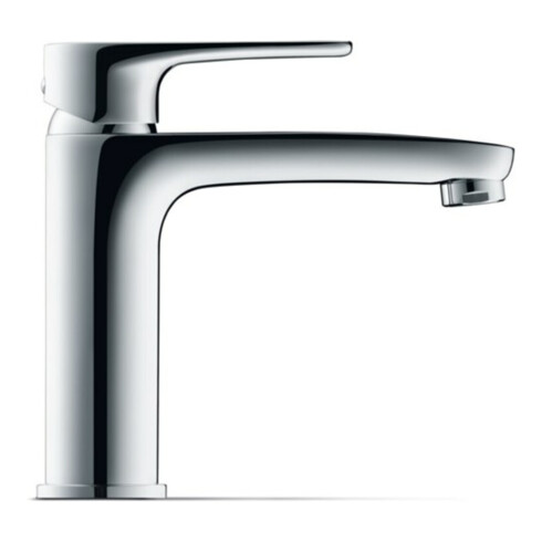 Duravit Waschtisch-Einhebelmischer M B.1 o. Zugst.-Ablaufgarn., Ausl. 139mm, chr
