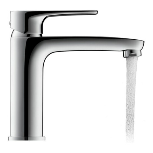 Duravit Waschtisch-Einhebelmischer M B.1 o. Zugst.-Ablaufgarn., Ausl. 139mm, chr