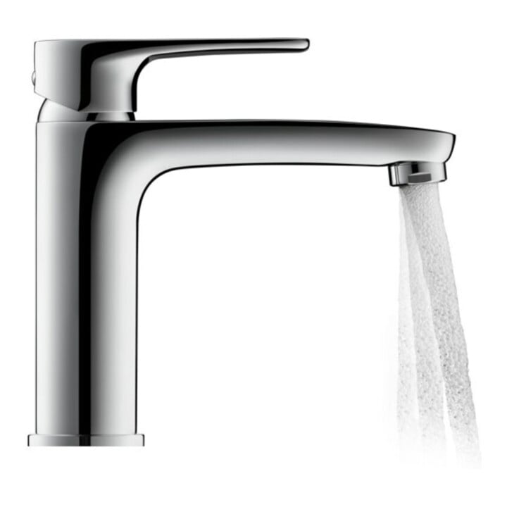 Duravit Waschtisch-Einhebelmischer M B.1 o. Zugst.-Ablaufgarn., Ausl. 139mm, chr