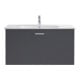 Duravit Waschtisch-Einhebelmischer M B.2 m Zugst.-Ablaufgarn., Ausl. 139mm, chrom