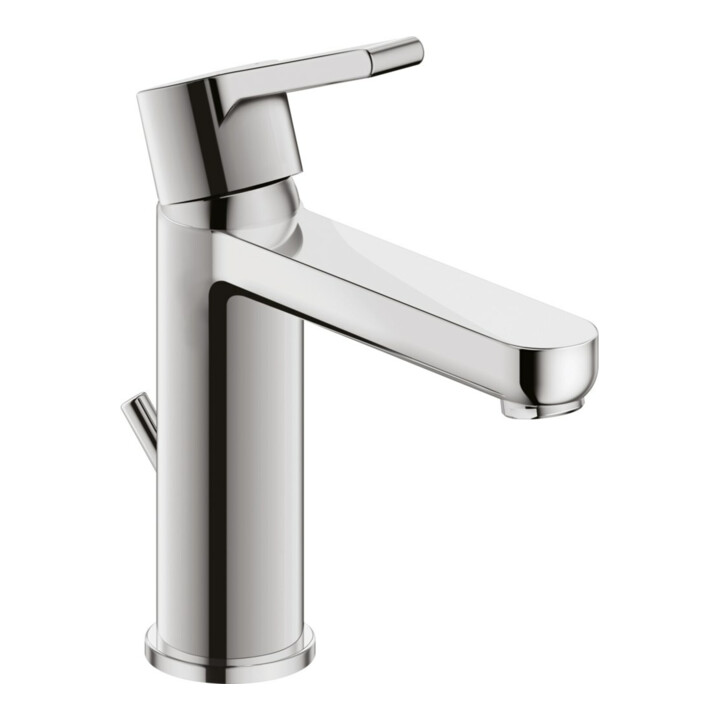 Duravit Waschtisch-Einhebelmischer M B.2 m Zugst.-Ablaufgarn., Ausl. 139mm, chrom