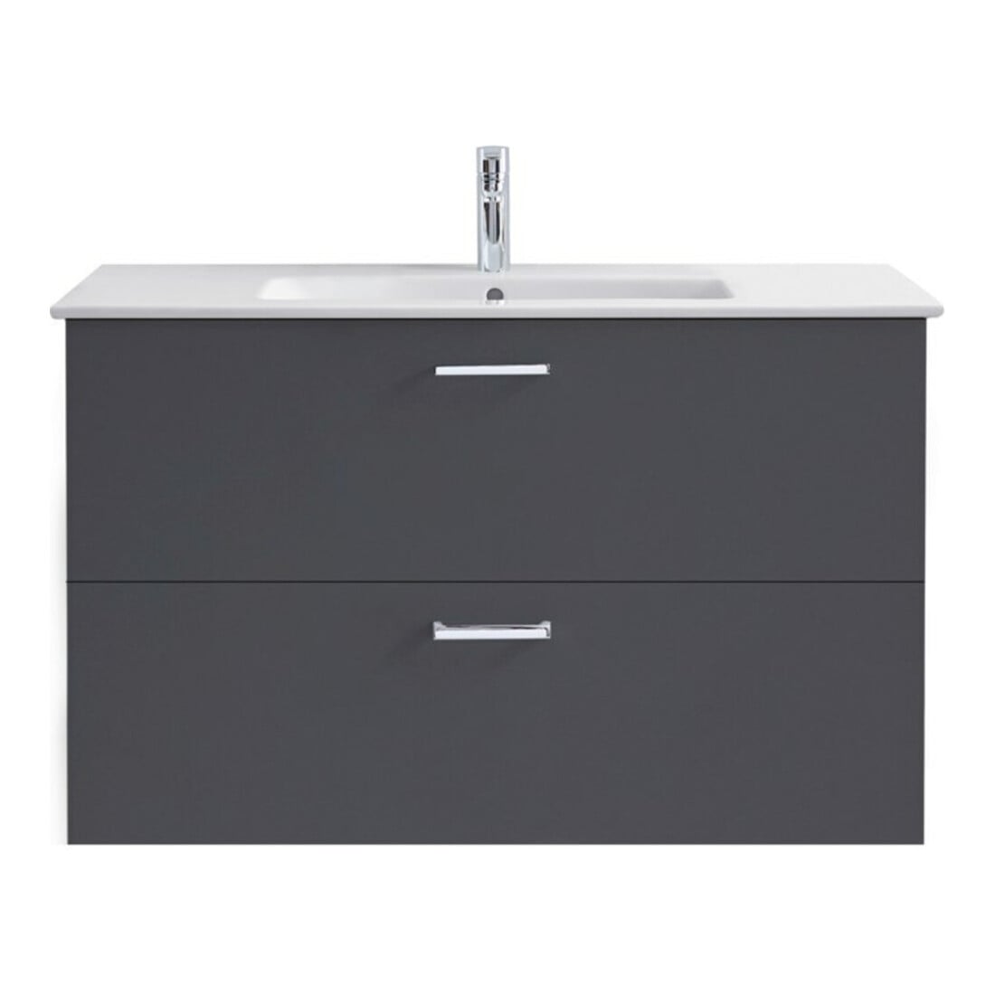 Duravit Waschtisch-Einhebelmischer M B.2 m Zugst.-Ablaufgarn., Ausl. 139mm, chrom
