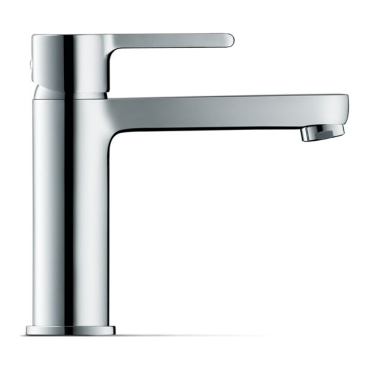 Duravit Waschtisch-Einhebelmischer M B.2 o. Zugst.-Ablaufgarn., Ausl. 139mm, chr