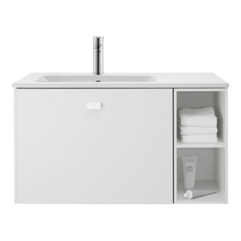 Duravit Waschtisch-Einhebelmischer M B.2 o. Zugst.-Ablaufgarn., Ausl. 139mm, chr