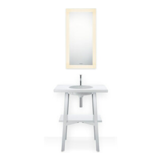 Duravit Waschtisch-Einhebelmischer M C.1 Ausl. 113mm, m Zugst.-Ablaufgarn., chrom