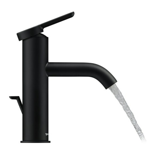 Duravit Waschtisch-Einhebelmischer M C.1 Ausl. 113mm, m Zugst.-Ablaufgarn., sw ma