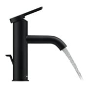 Duravit Waschtisch-Einhebelmischer M C.1 Ausl. 113mm, m Zugst.-Ablaufgarn., sw ma-4