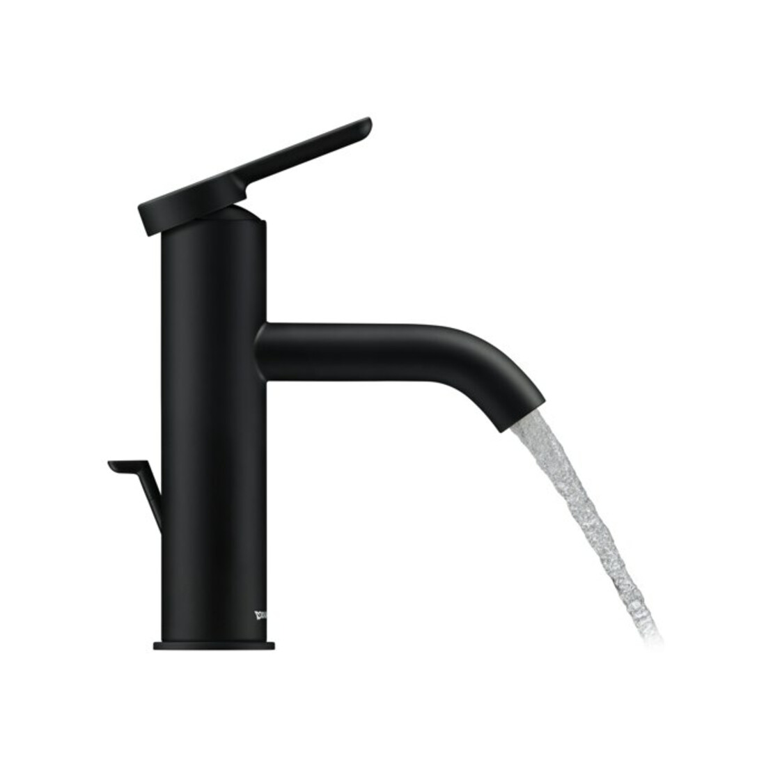 Duravit Waschtisch-Einhebelmischer M C.1 Ausl. 113mm, m Zugst.-Ablaufgarn., sw ma