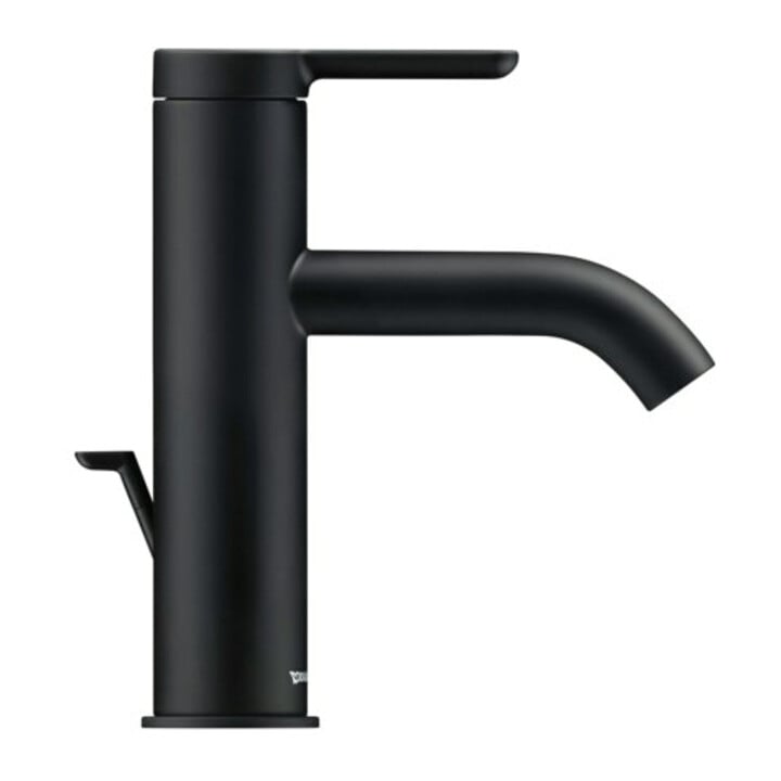 Duravit Waschtisch-Einhebelmischer M C.1 Ausl. 113mm, m Zugst.-Ablaufgarn., sw ma