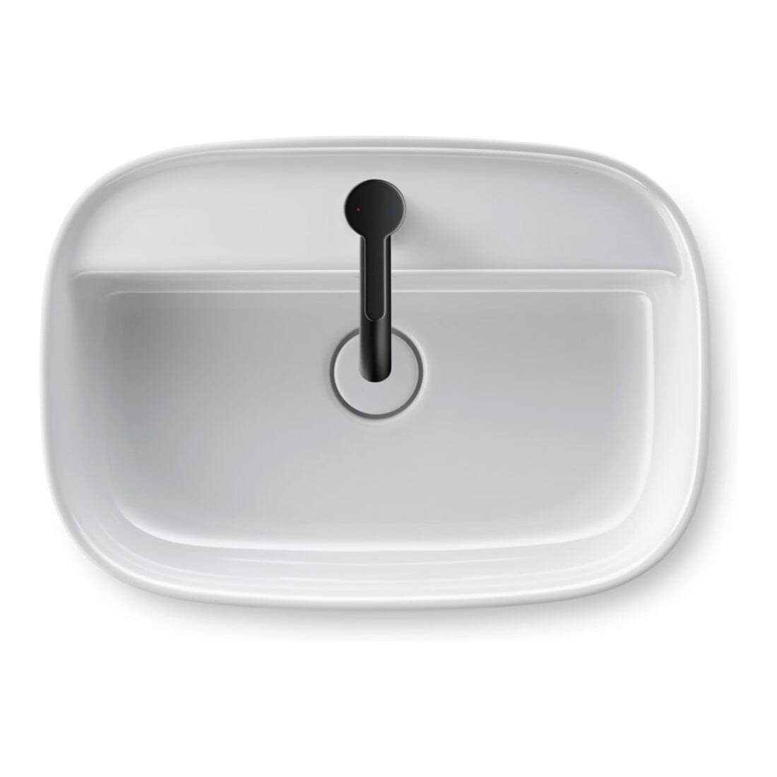 Duravit Waschtisch-Einhebelmischer M C.1 Ausl. 113mm, m Zugst.-Ablaufgarn., sw ma