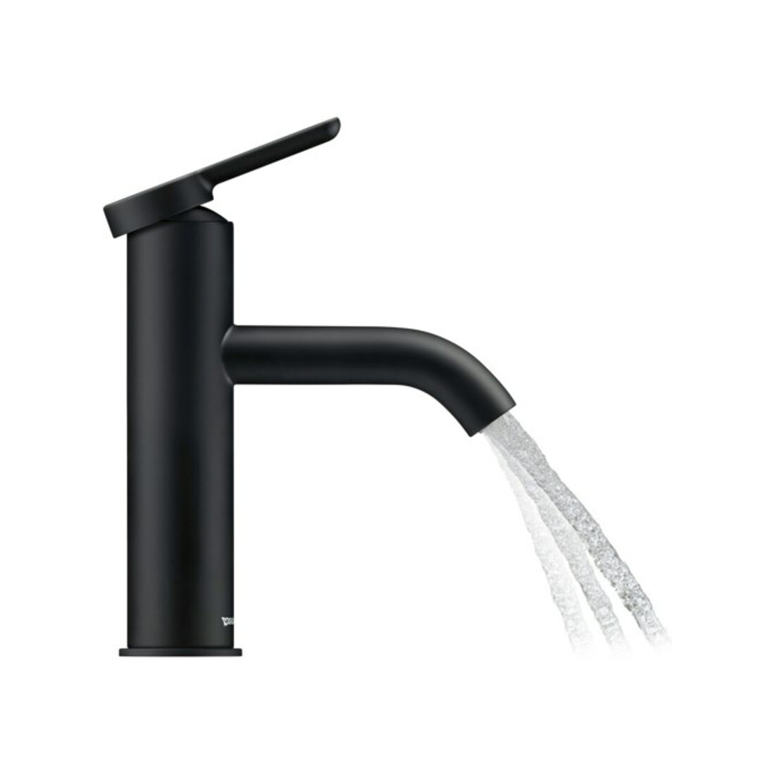 Duravit Waschtisch-Einhebelmischer M C.1 Ausl 113mm, o. Zugst.-Ablaufgarn., sw ma